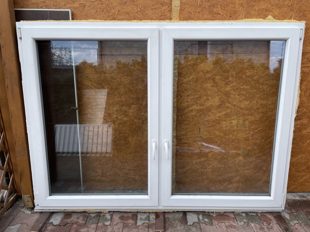 Okno plastikowe z demontażu 201 x 144 z ramą oknoplast