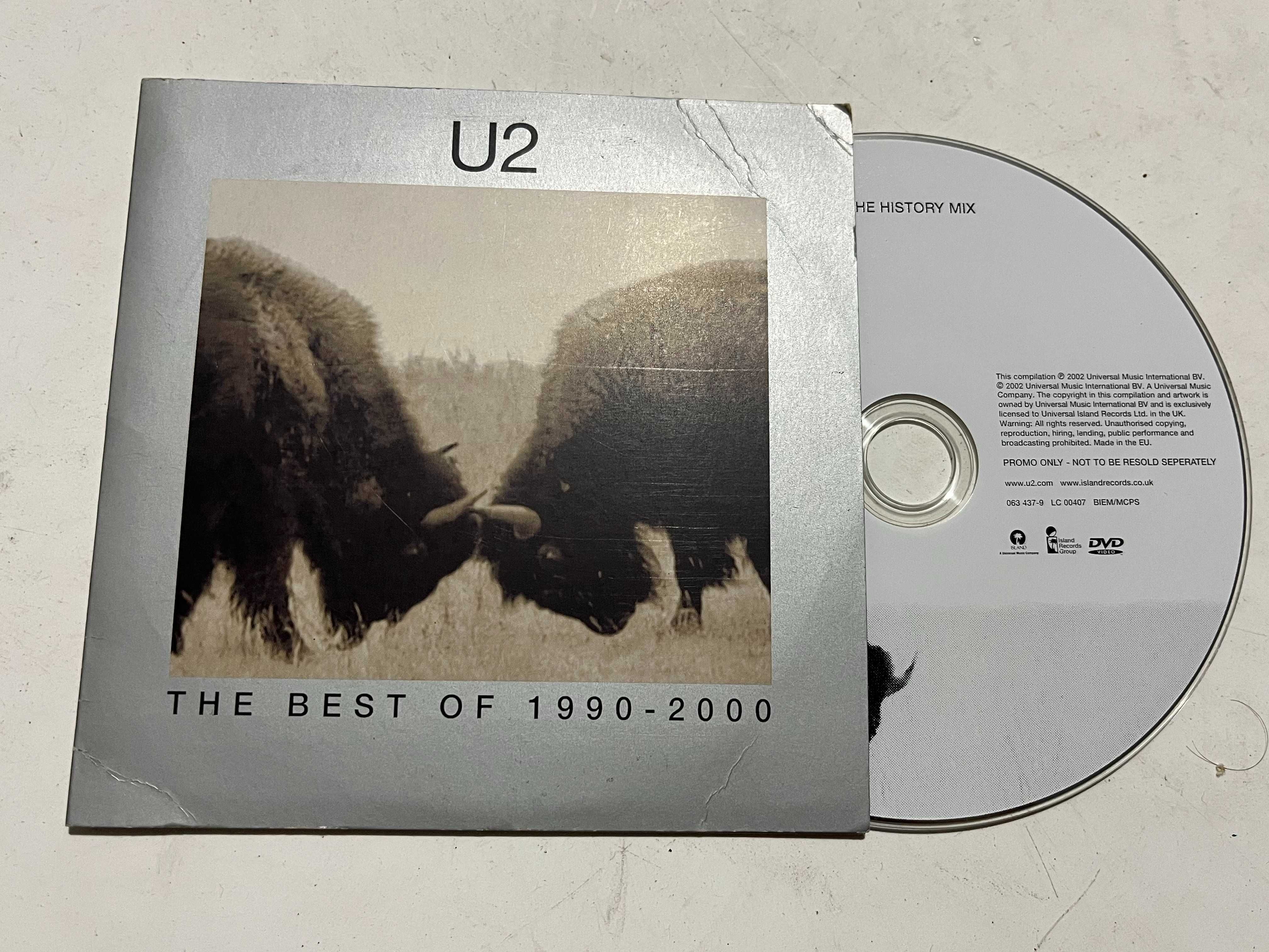 U2 Best Of 1990/2000 DVD