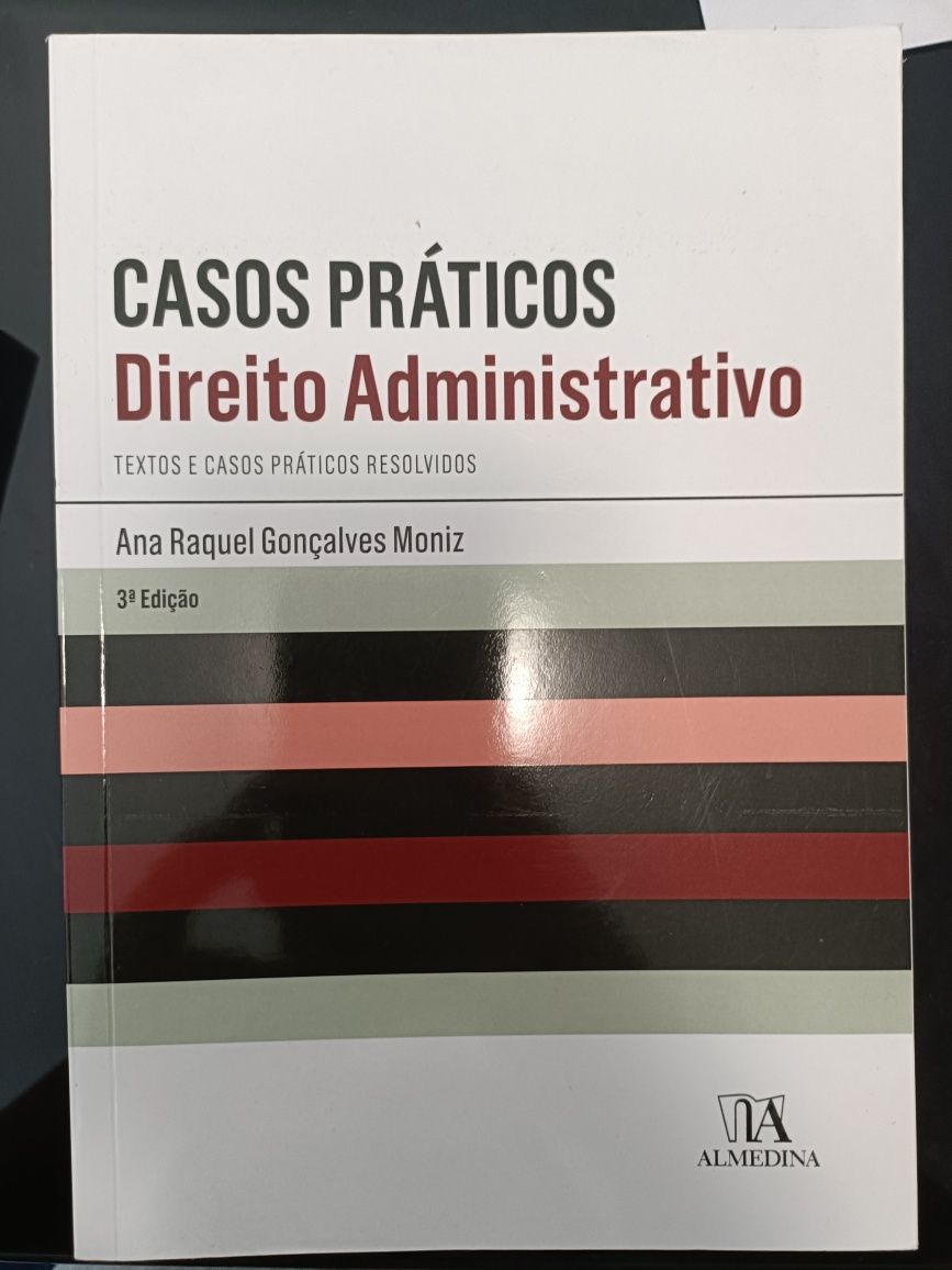 Livro casos práticos direito administrativo Ana Raquel Moniz