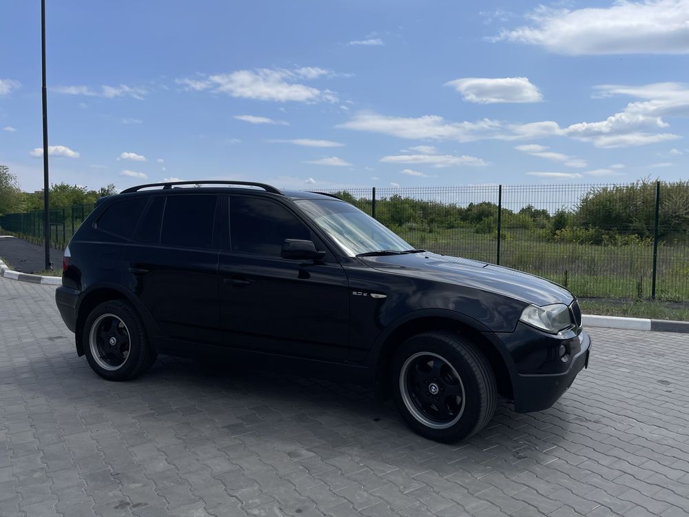 BMW X3 2007 2.0d чорний