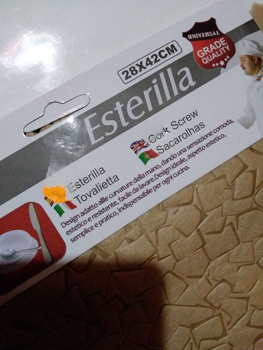 6 individuais de mesa finos