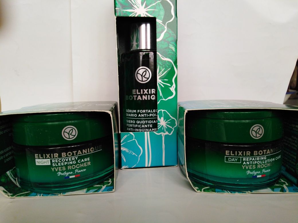 Conjunto de cremes faciais+Serúm - ELIXIR BOTANIC