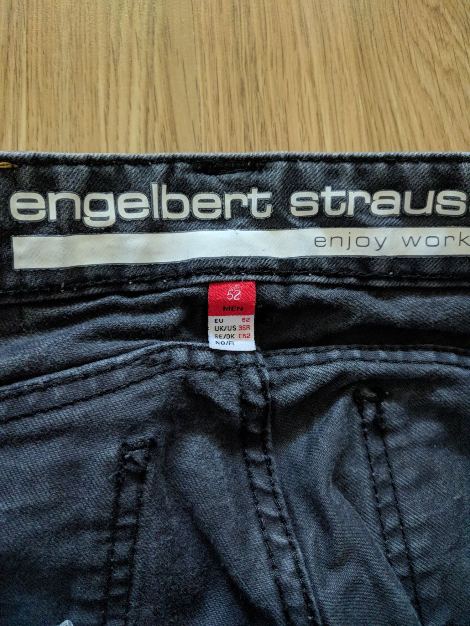 Функциональные рабочие штаны engelbert strauss motion denim