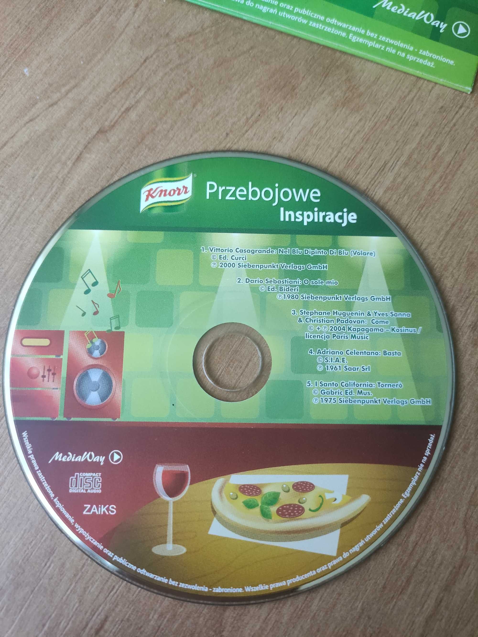 Płyta CD Przebojowe inspiracje Knorr