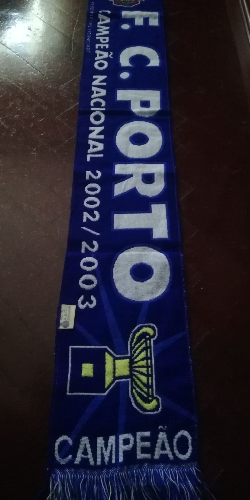 Cachecol do FCPorto campeão 2002