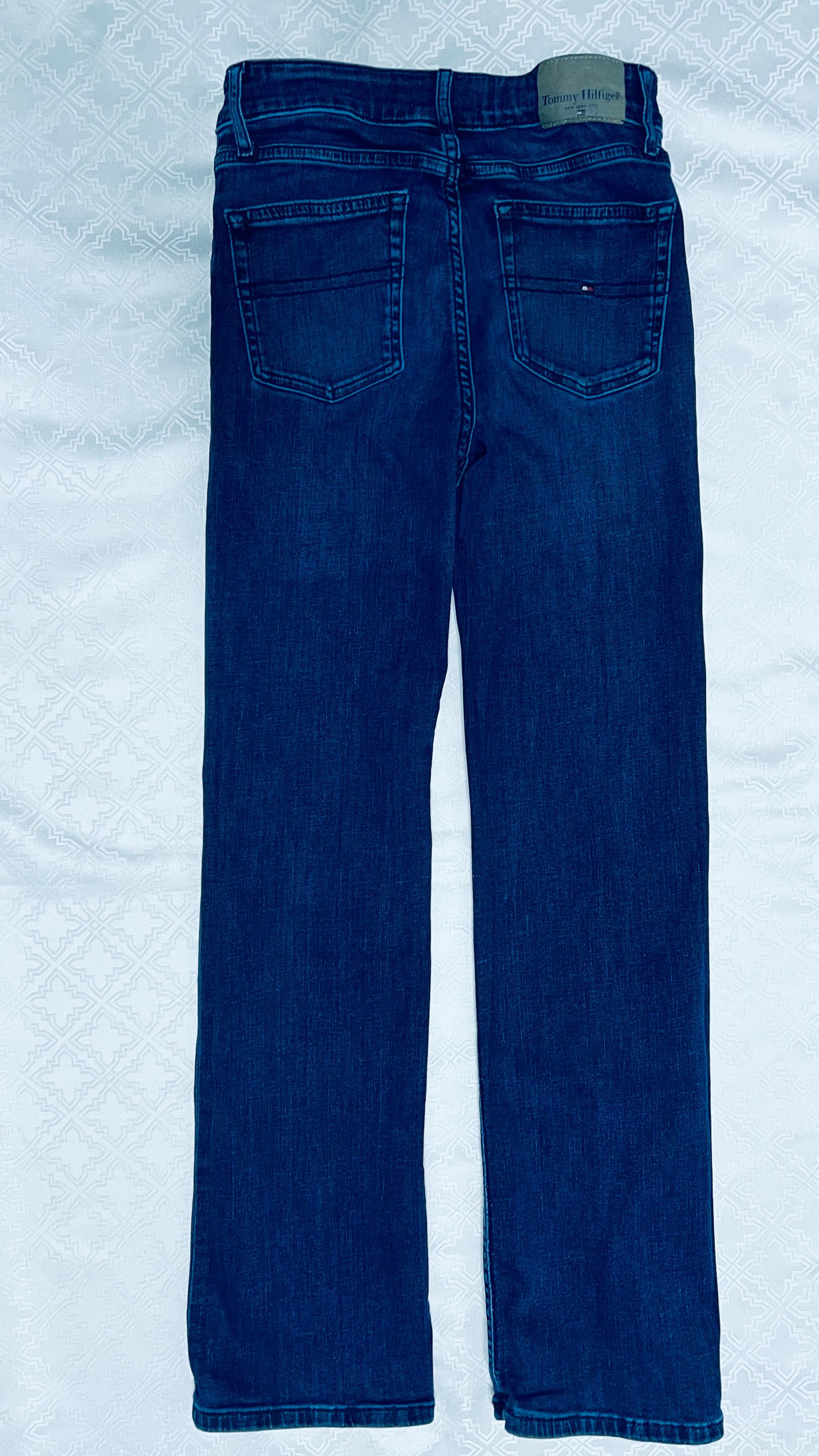 Tommy Hilfiger TH spodnie dżinsy jeans regular proste 164 cm 14 lat