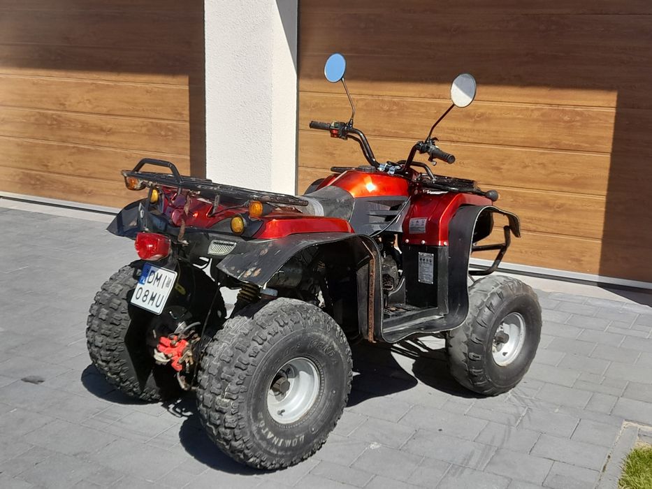 Quad 150. Automat z wstecznym. Zarejestrowany
