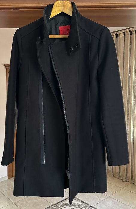 Пальто Zara Man black