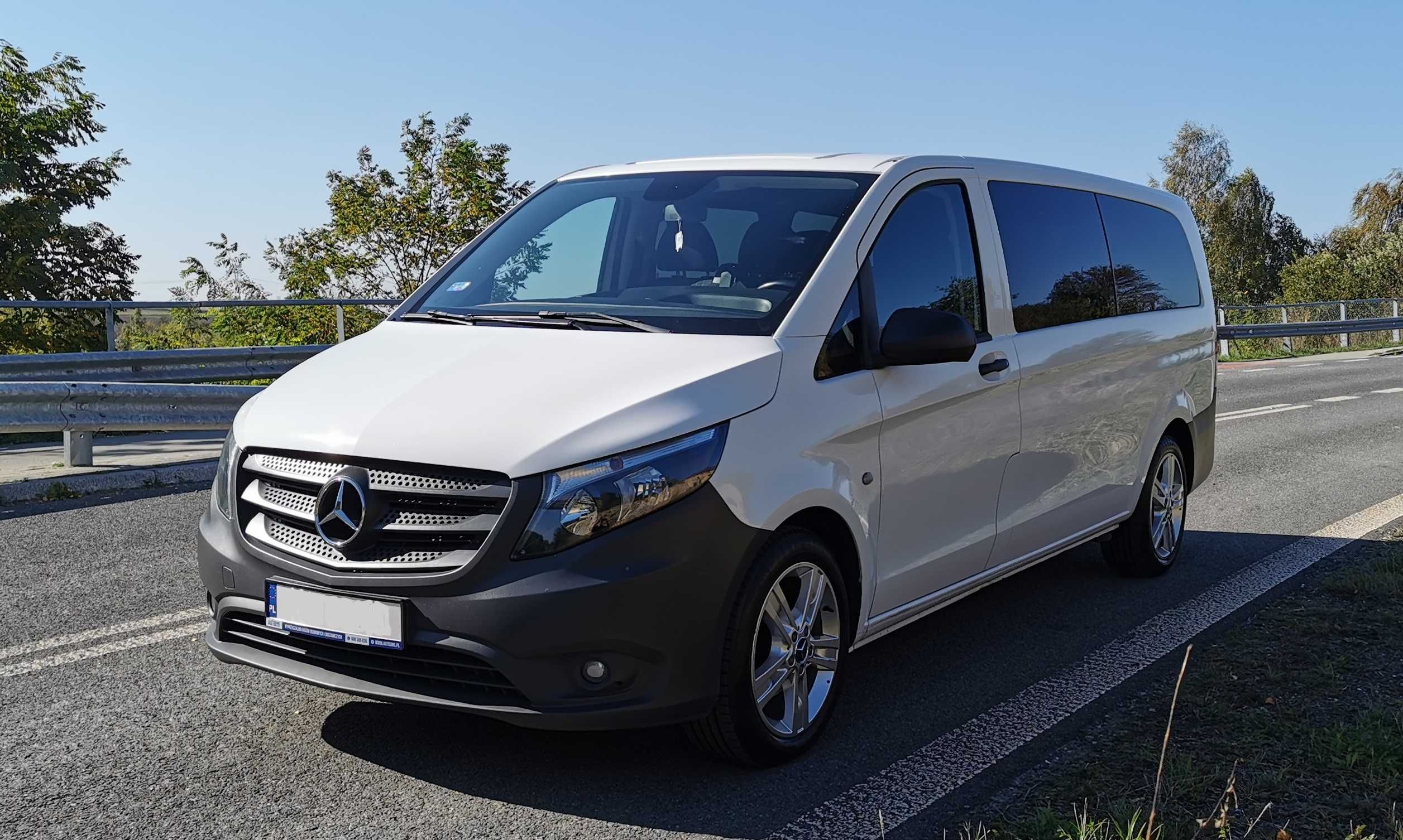 WYNAJEM bus Mercedes VITO 9osobowy WINIETY gratis WYPOŻYCZALNIA busów4