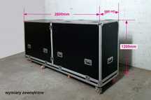 Skrzynia transportowa 260cm x 120cm x 56cm (platforma jezdna)