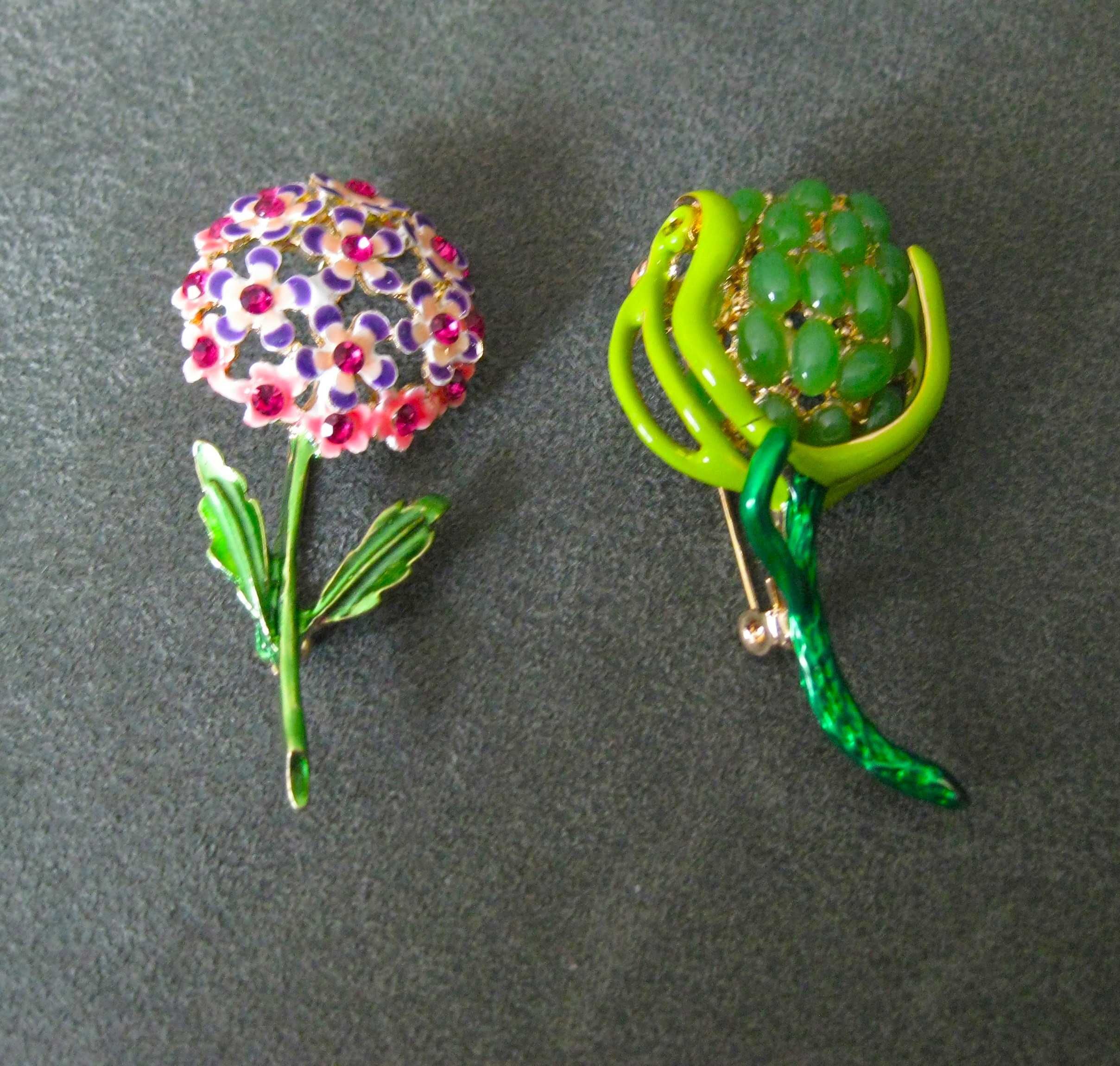 Prenda para Madrinha: Alfinete / Broche / Pregadeira Hortensia NOVO