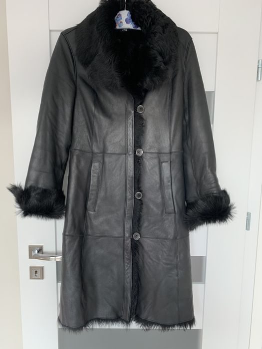 100 % Oryginalne futro kożuch Hugo Boss 34/36