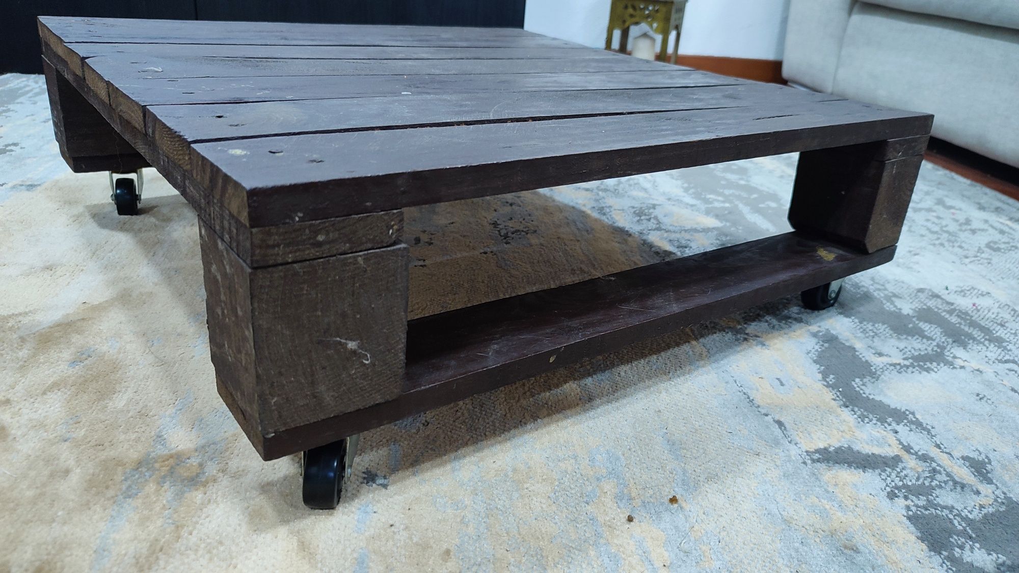 Mesa de centro em palete