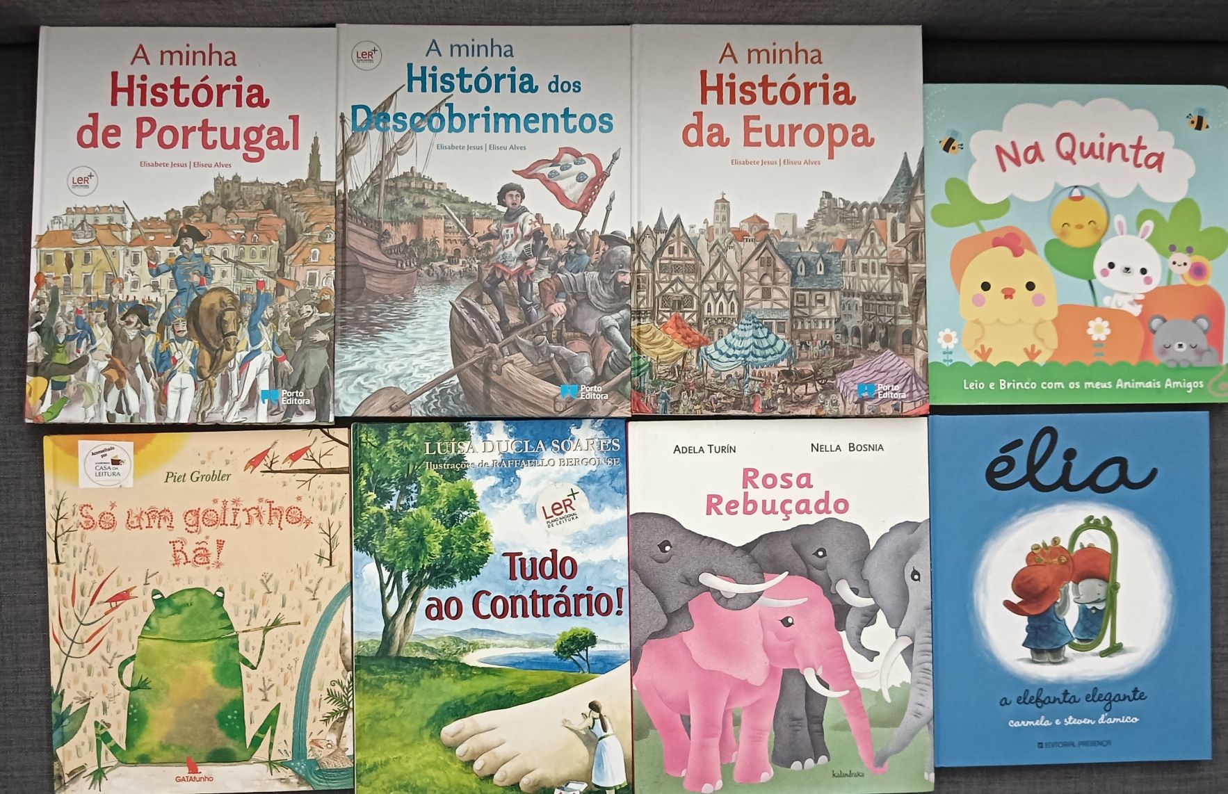 Livros infantis e juvenis em português
