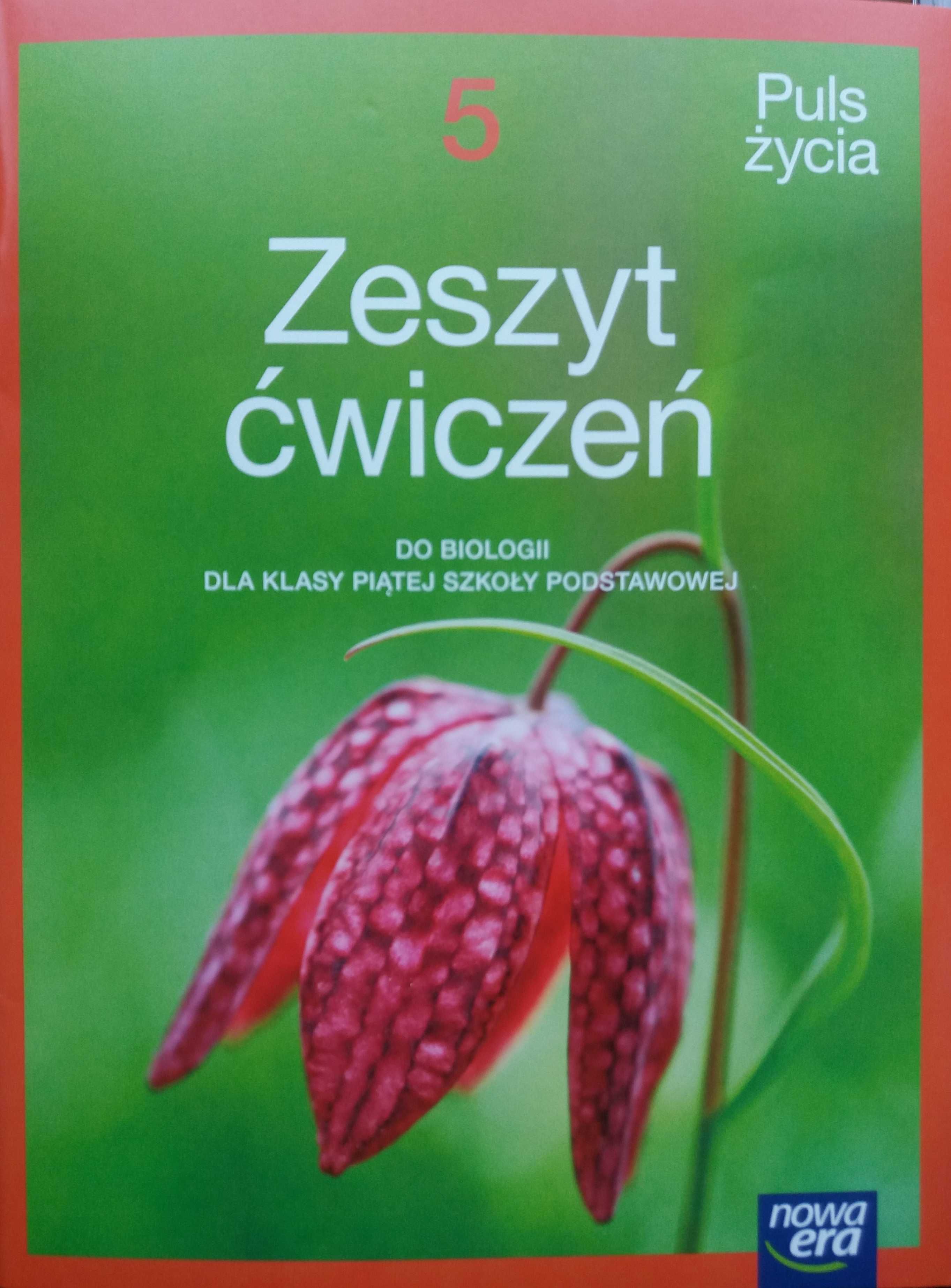 Biologia SP 5 Puls życia. Zeszyt ćwiczeń Nowa Era