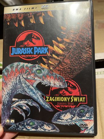 Jurassic Park i Zaginiony świat DVD 2 płytowe edycja kolekcjonerska