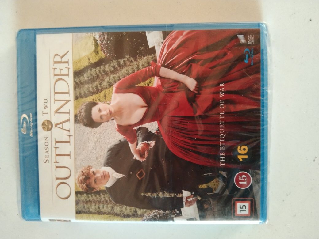 Filmy OUTLANDER na blu-ray sezon 2 kpl folia