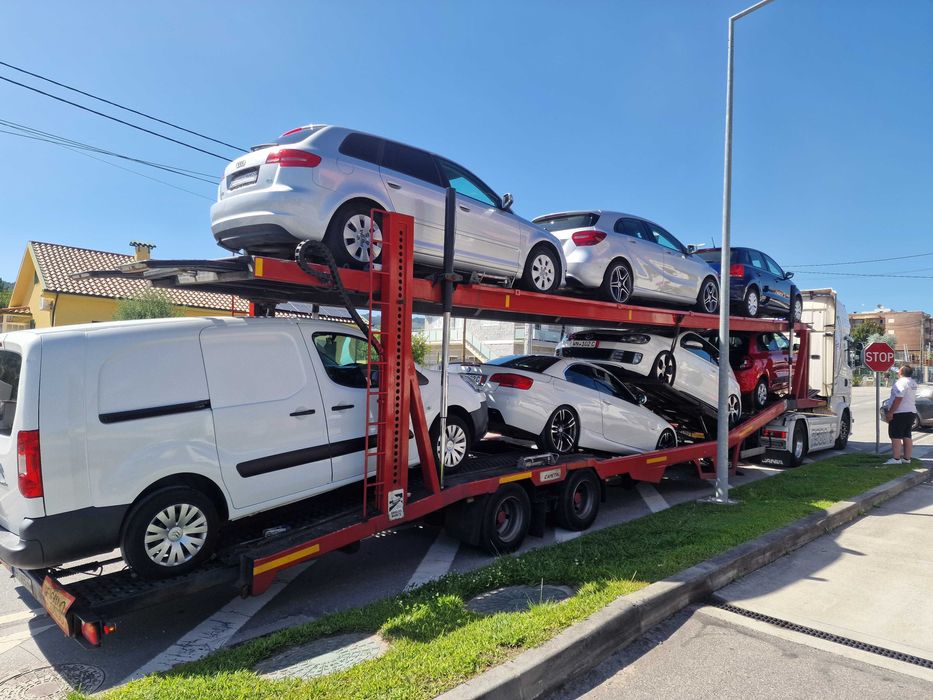 Semi-reboque transporte carros 7/8