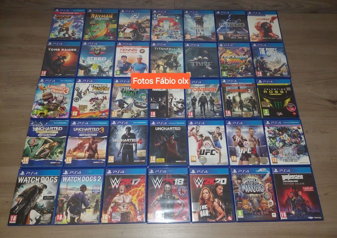 Jogos Ps4 Originais Novos & Usados Ler Anúncio  ( Desde 10€)
