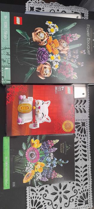 Lego pudełka kartonowe