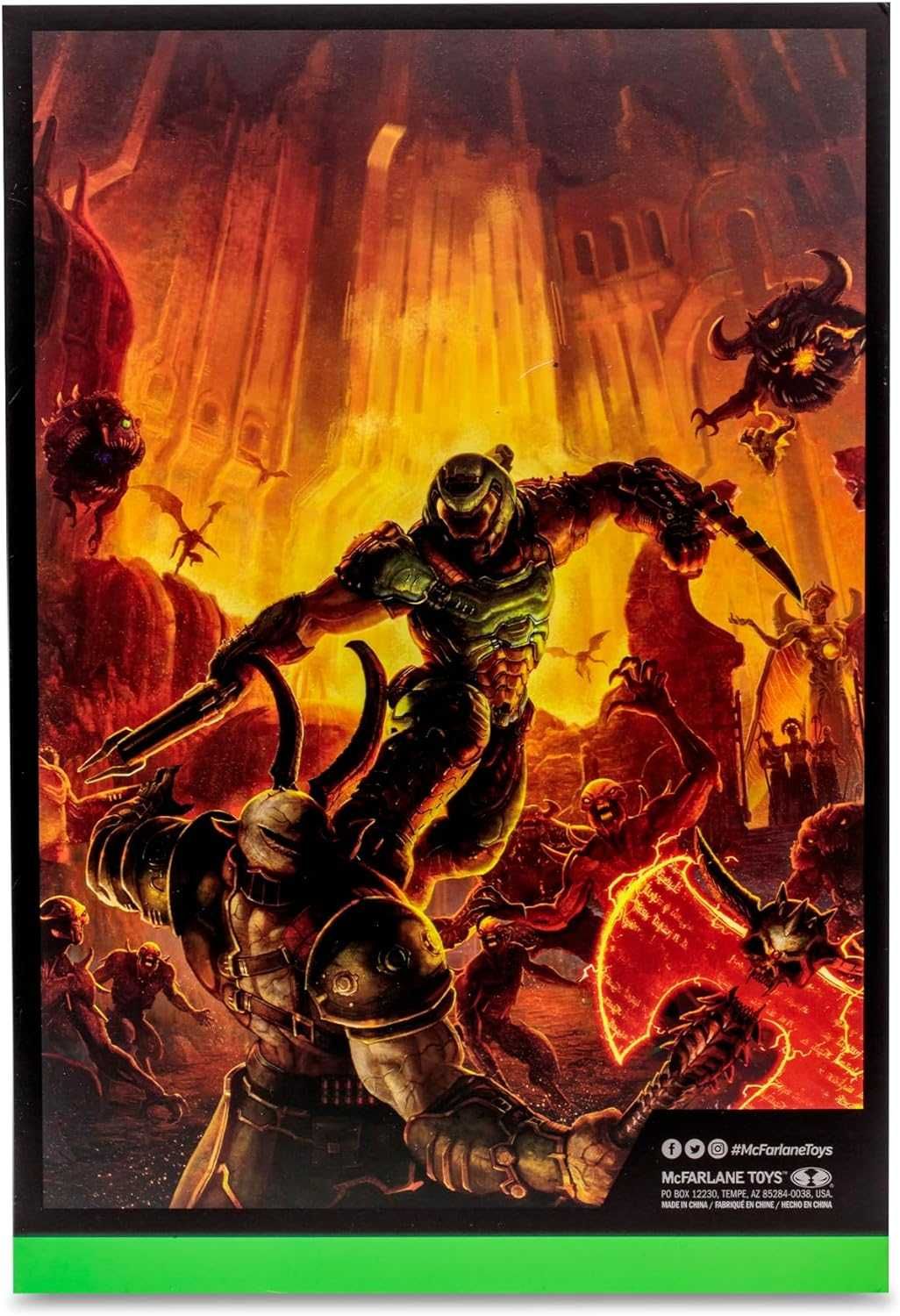 Фігура McFarlane Doom Slayer Gold Label Glow in the dark edition