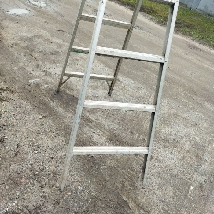 Лестница алюминиевая СССР драбина стрімянка