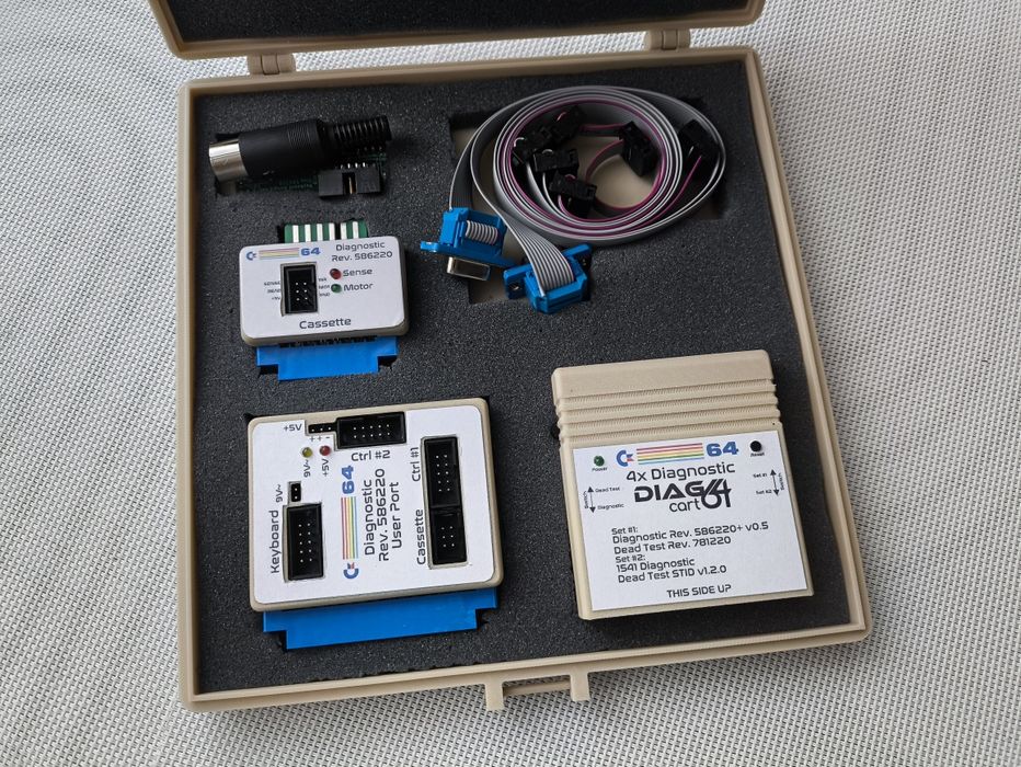 Zestaw diagnostyczny Diag64Cart - Dead test i diagnostyka Commodore