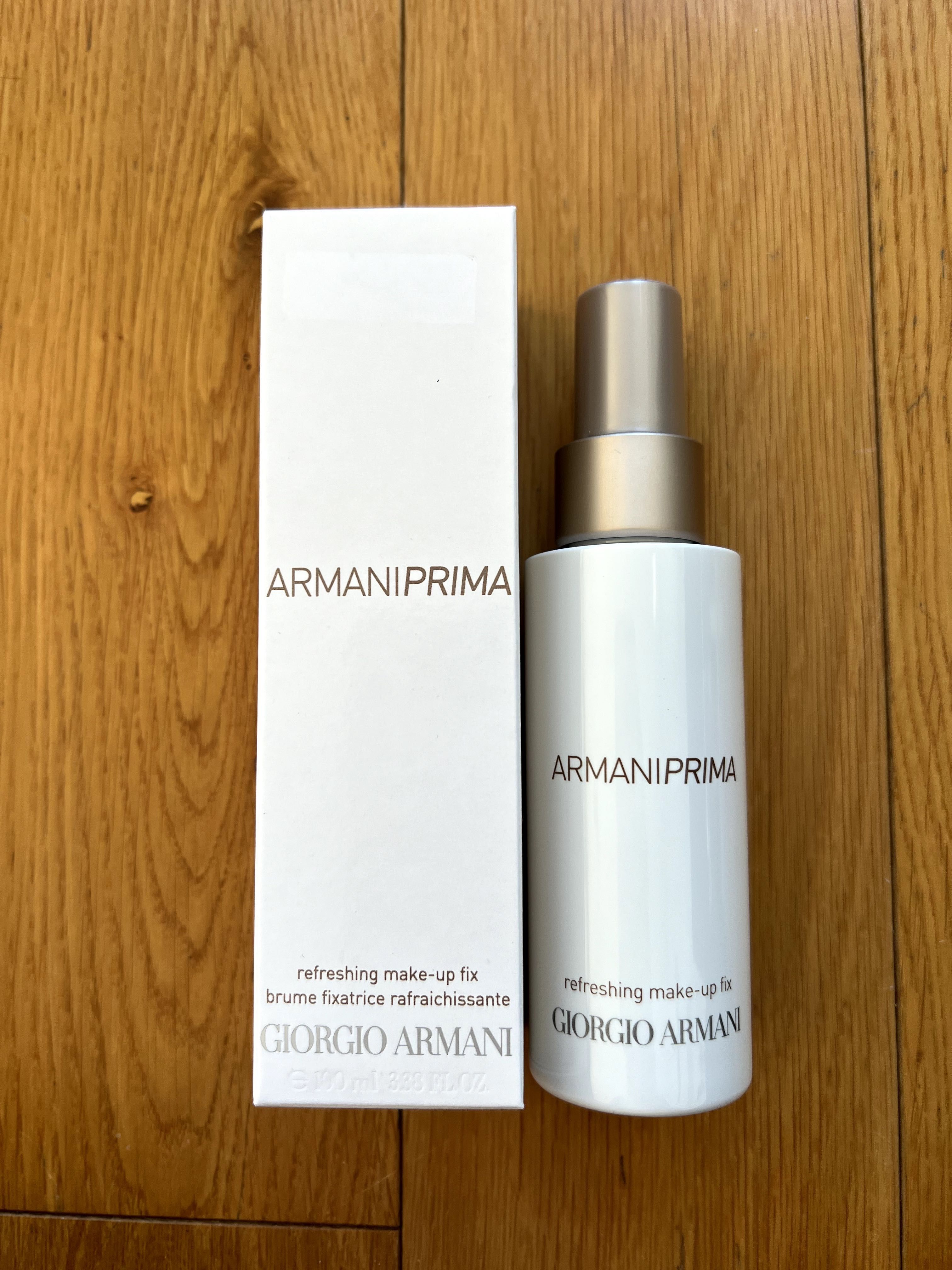 Giorgio Armani Prima Refreshing Make-Up Fix odświeżająca mgiełka 100ml