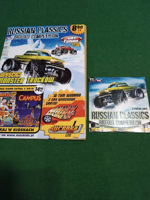 Gra PC - Russian Classics Bigfoot Competition + 2 dodatkowe