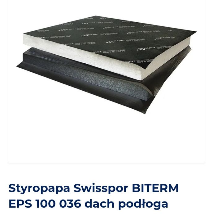 Styropian styropapa Swisspor EPS 100 20cm 80m2