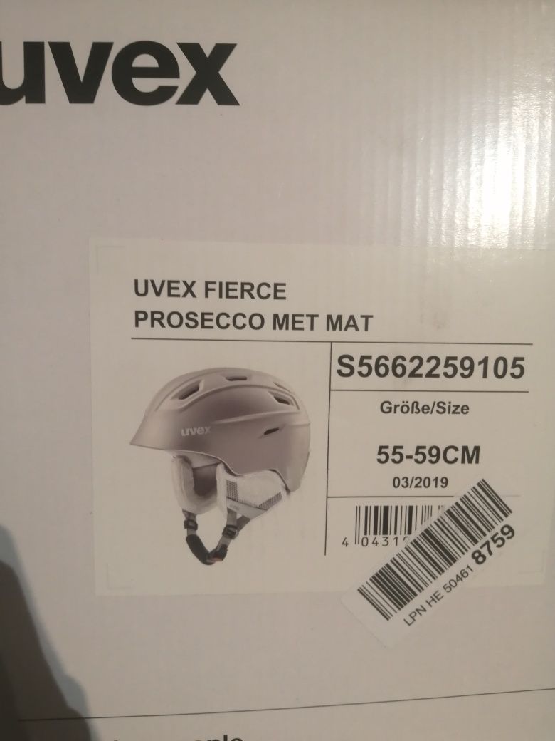 Kask uvex fierce processo