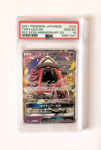 PSA 10 Pokemon Tapu Lele GX 025/025 25th Anniversary Edition JPN