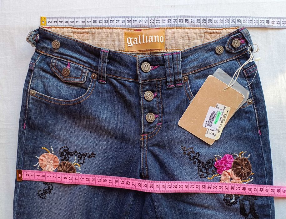 Жіночі джинси bootcut клеш Galliano, 100% original, made in Italy