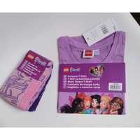 Lego Friends Nowy T-shert 122/128 plus skarpety Lego 3 szt