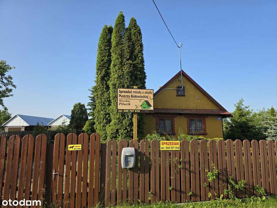 Sprzedam dom z działką ok. 7000m2 plus budynki gospodarcze