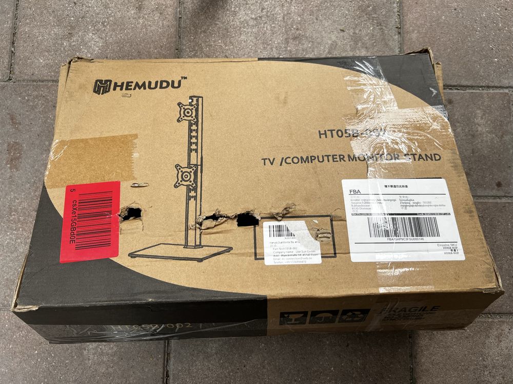 Uchwyt podwójny Na Monitor Telewizor Hemudu 13-34 cali wieszak