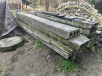 Beton, strunobeton, podjazd, droga, budowa, mostek, przepust, gruz,
