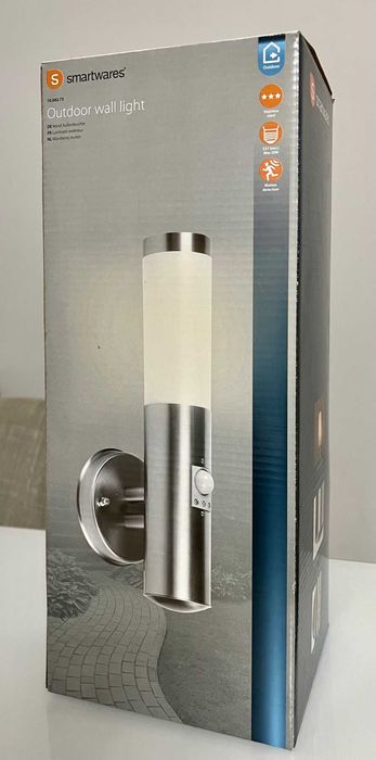 Lampa ścienna zewnętrzna Smartwares czujnik ruchu gratis