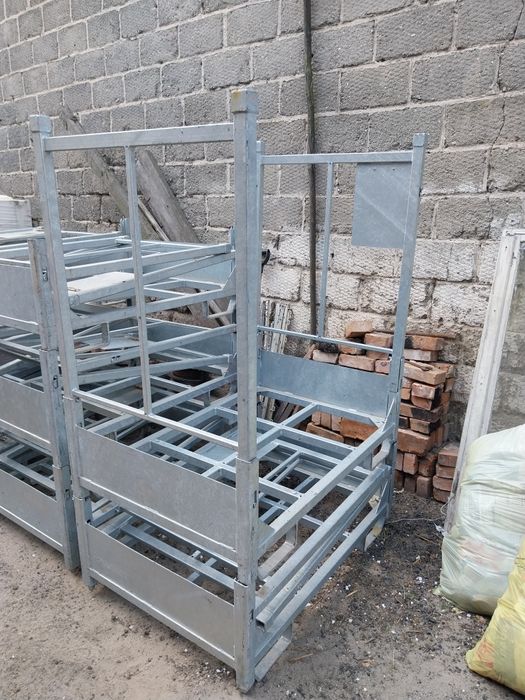 Kosz paleta regal rozkładany