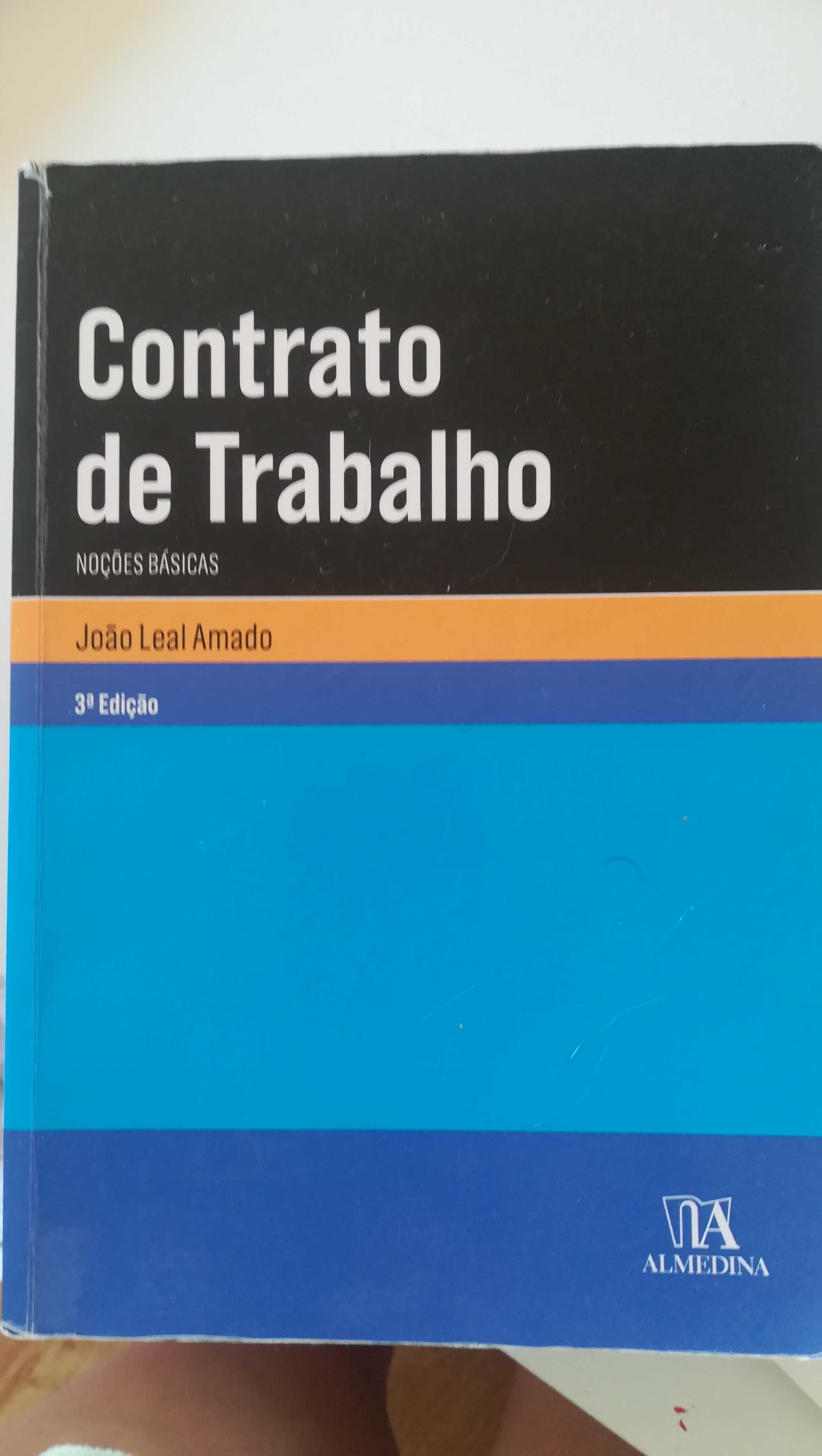 Contrato de Trabalho: Noções Básicas, João Leal Amado