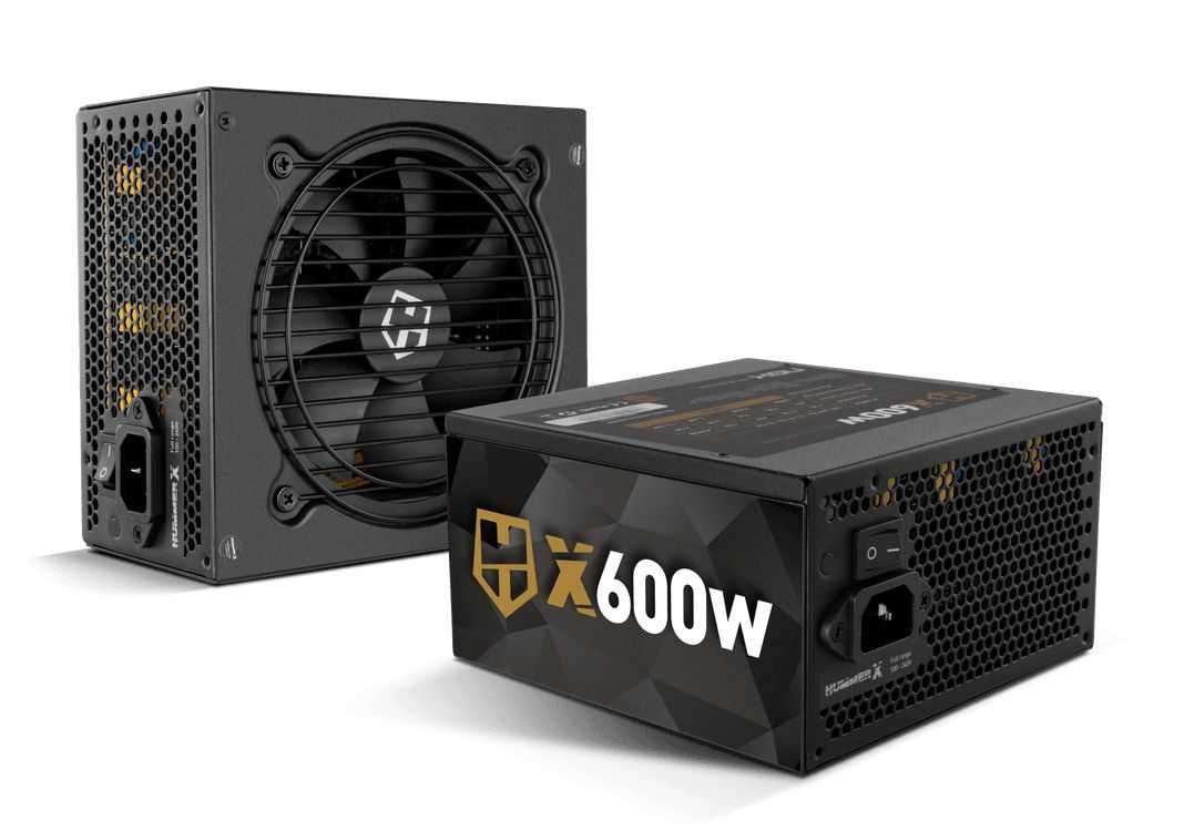 Fonte de Alimentação HUMMER X 600W Semimodular Bronze