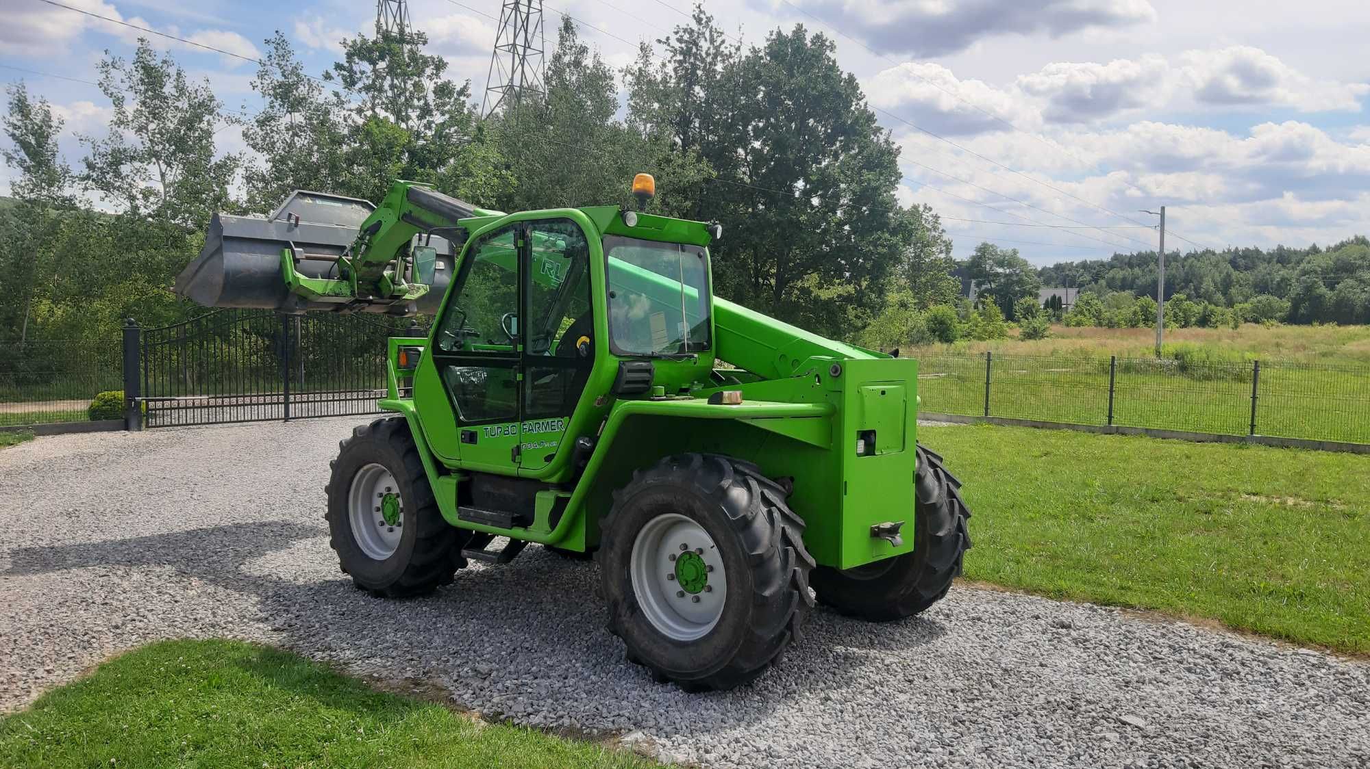Ładowarka teleskopowa Merlo 34.7 niski przebieg Manitou JCB
