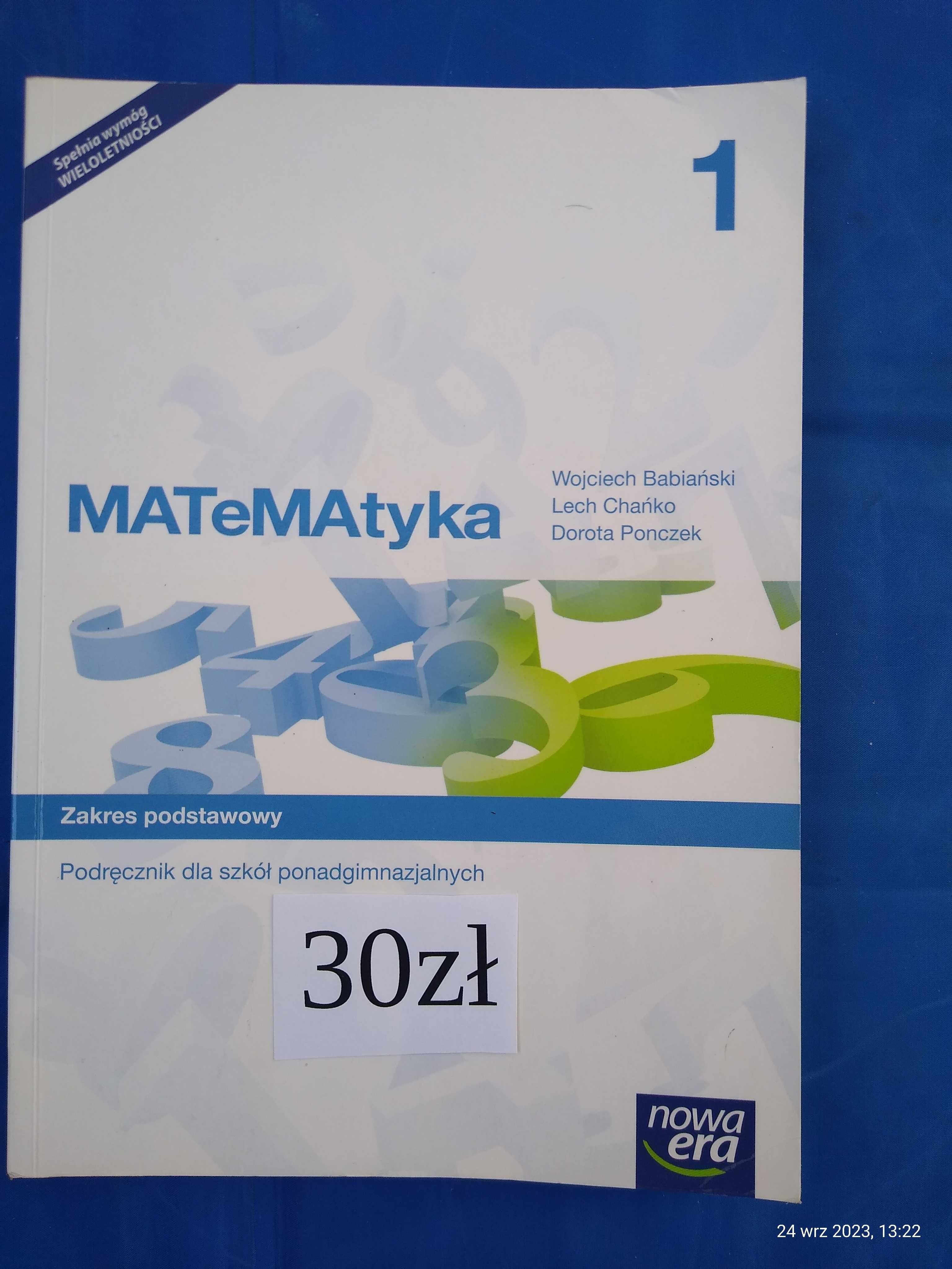 Matematyka W.Babiński L.Chańko D.Ponczek