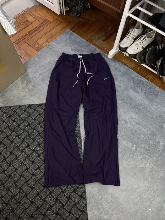 Нейлонові фіолетові штани Nike Vintage / Nike cimtage joggers