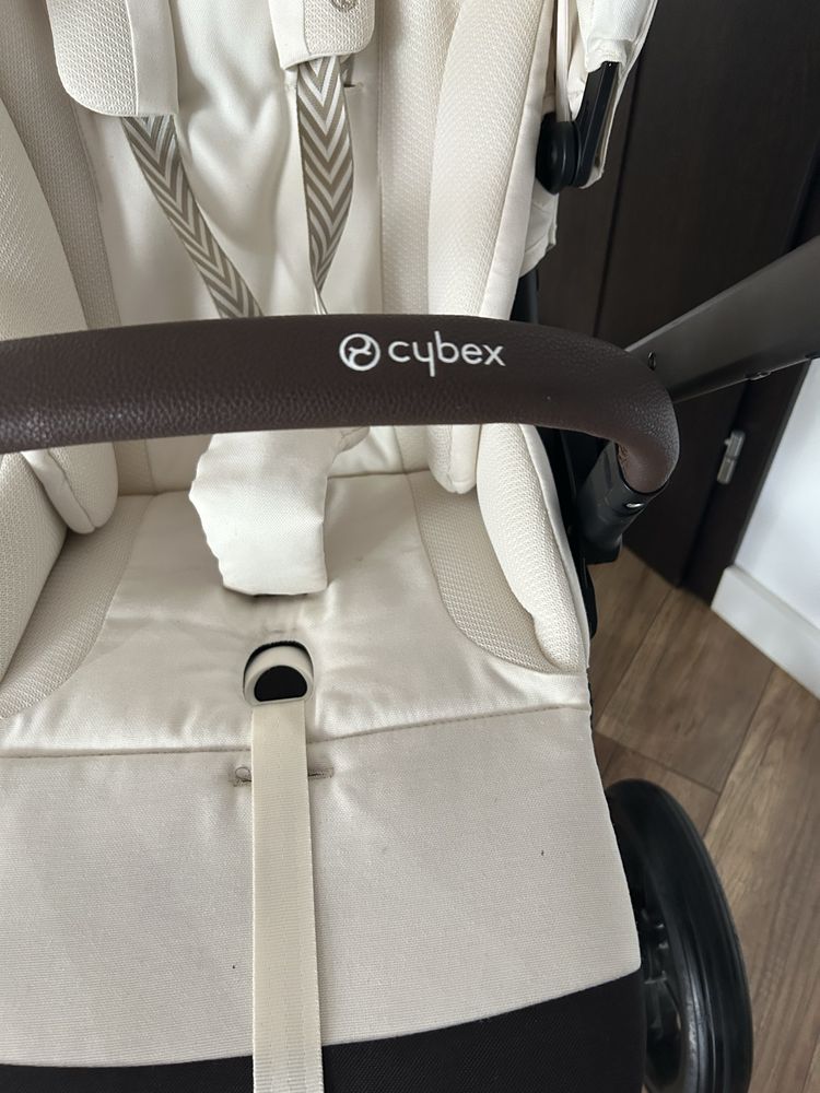 Cybex, Balios S Lux, wózek spacerowy, Seashell Beige