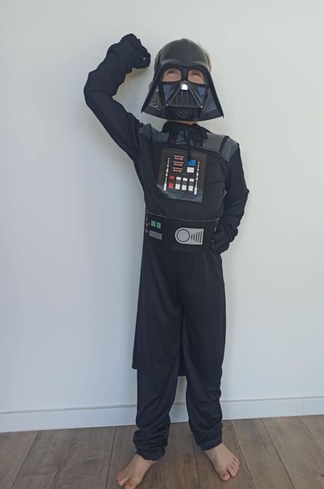 Nowy strój kostium Dark Vader Gwiezdne Wojny Star Wars (Rozm.128/134)