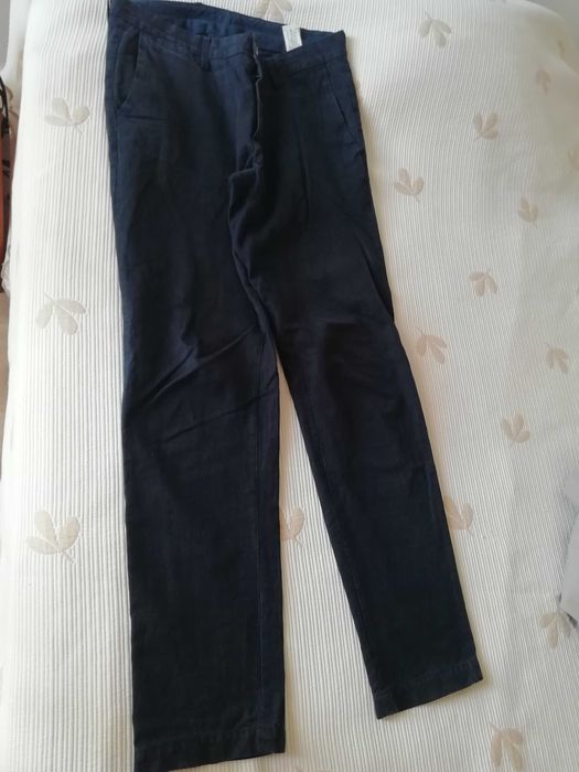 Calças de Homem, cor azul escuro, n38