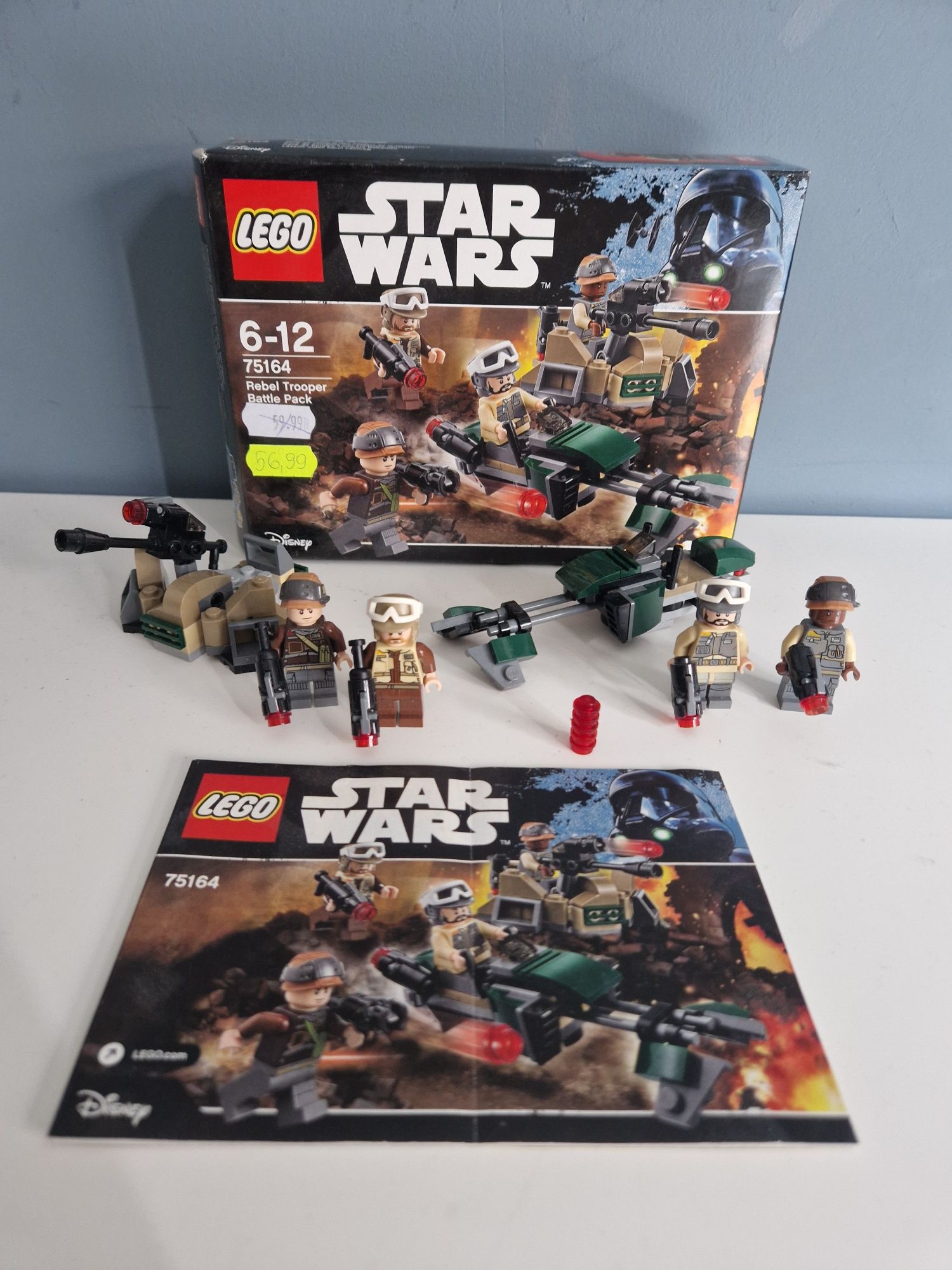 Lego Star Wars 75164 Zestaw Bitewny Rebel Trooper Battle Pack