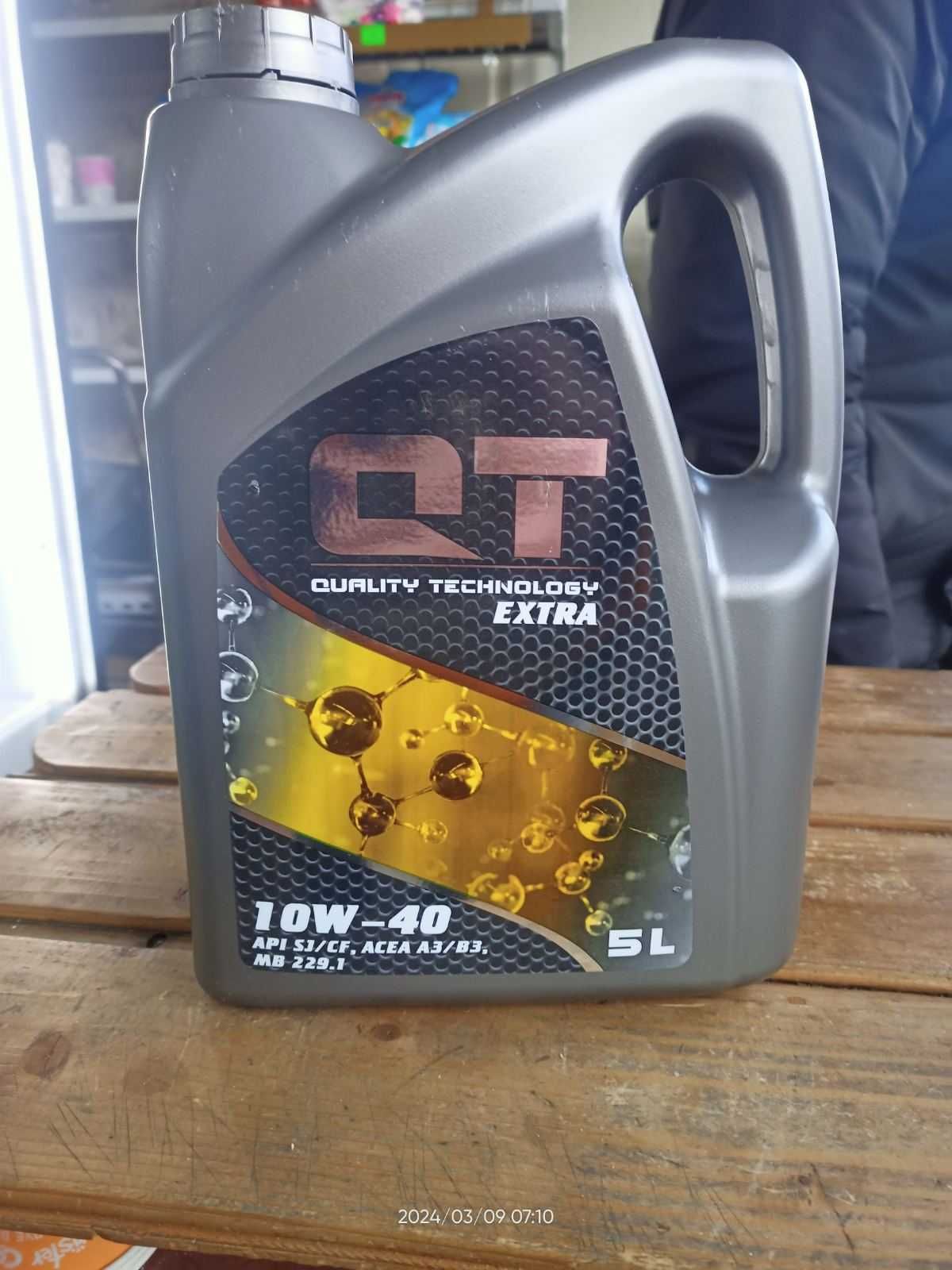 Моторна олива QT-Oil Extra 10W-40 SJ/CF, 4л