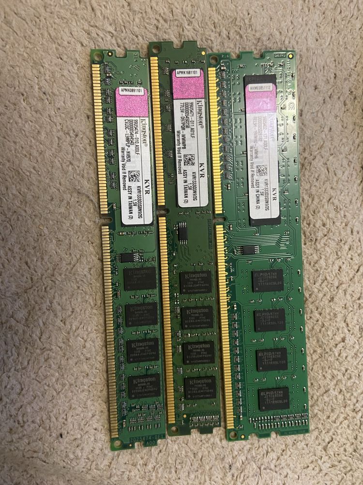 Оперативна памʼять 2 gb , ddr3